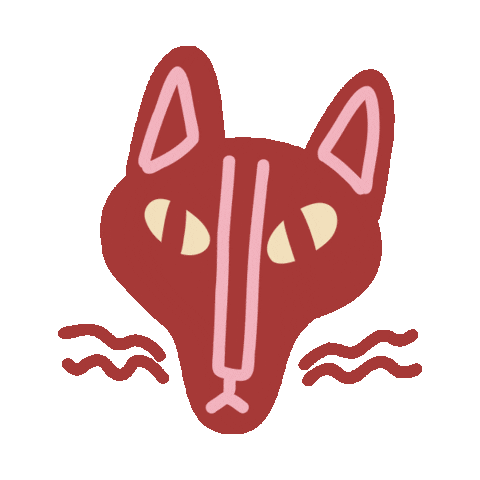 Mocha Whiskers Sticker by elise lesueur