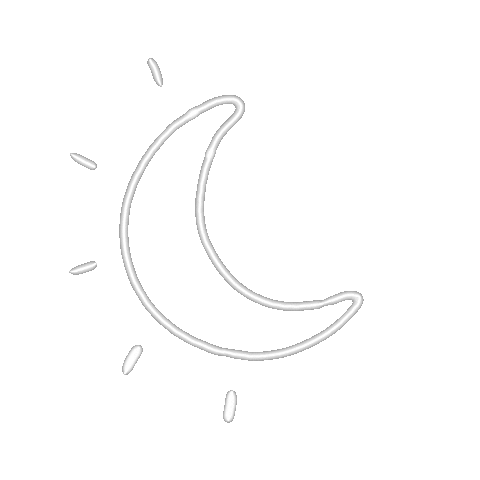 jessicatuttledesigns light moon moonlight moon light Sticker