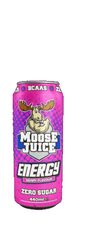 Energy Drink Pink Sticker by MuscleMooseHQ