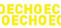 Echo Fontanimation Sticker