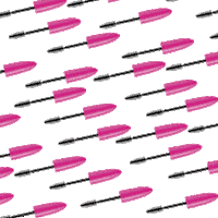 pink mascara STICKER by Luca Mainini