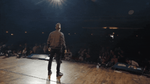 On Stage Fan GIF by VaynerSpeakers