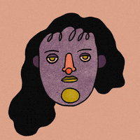 WeronikaMarianna animation mood face purple GIF
