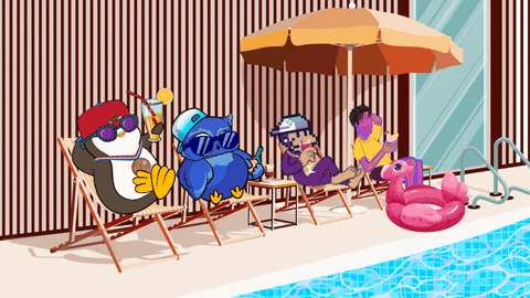 Happy Pool Party GIF by BigBrains