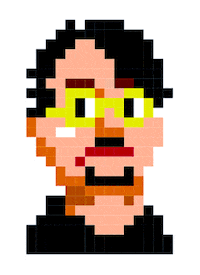 Pixel Dot Sticker by sugarbitz and friends