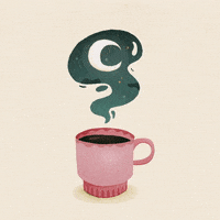lea_vervoort animation illustration coffee work GIF