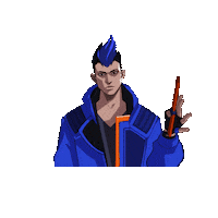 Clean Up Hair Sticker by VALORANT