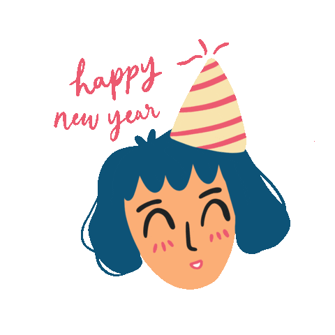 Happy New Year Sticker