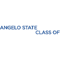 San Angelo Graduation Sticker by Angelo State University