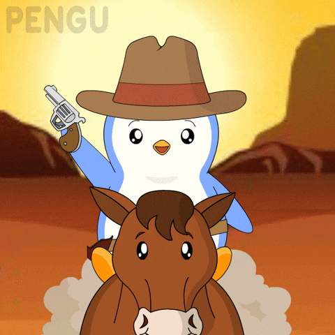 War Penguin GIF by Pudgy Penguins