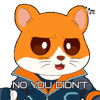 No Way What Sticker by Hamieverse