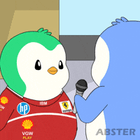 Racing Speak GIF by Abster