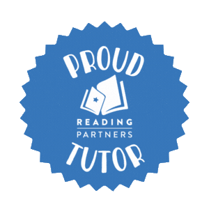 Tutor Read Sticker by Reading Partners