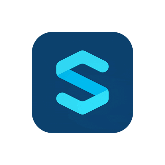 SkollaOnline giphyupload logo blue metaverse Sticker