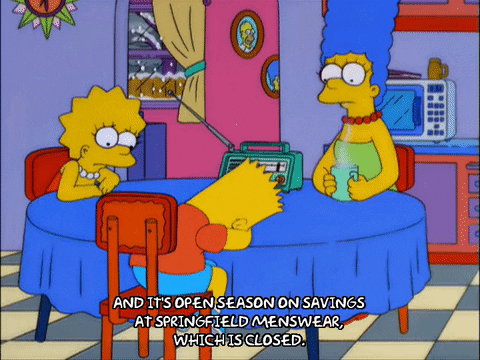 sad bart simpson GIF