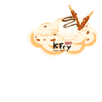 Christmas Chocolate Sticker by K Fry My