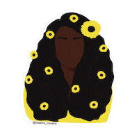 rosalva_moreira desenho Ilustração ilustra negra Sticker