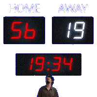 19 Away Sticker