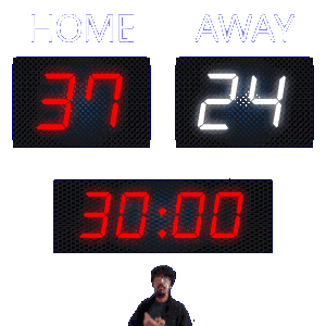 24 Away Sticker