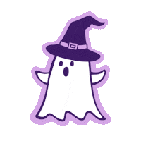 Halloween Ghost Sticker by Joinsmiler