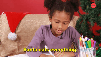 Santa Eats Everything