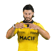Rugby Favre Sticker by Stade Rochelais