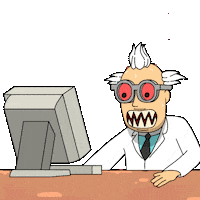 Keyboardwarrior Sweatmode Sticker by 3dFrankenPunks