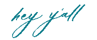Teal Hello Sticker by Christy Jo Lightfoot