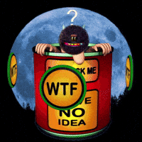 I Have No Idea Wtf GIF by Bold Art Degens