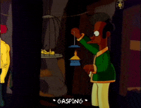 Shocked Season 3 GIF by The Simpsons