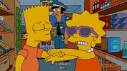the simpsons lou GIF