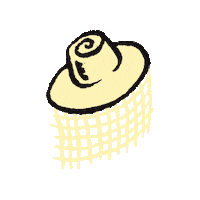 Chapeau Paille Sticker by Amnesty France