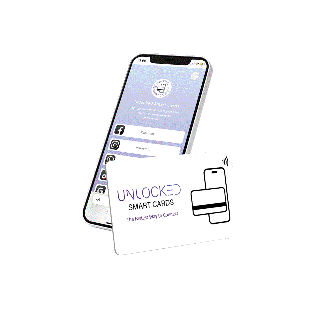 UnlockedCards giphyupload nfc tarjeta presentacion Sticker