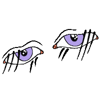 Sad Credit Card Sticker by Polyester Zine