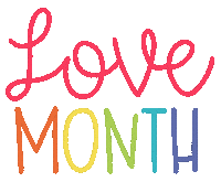 Love Month Sticker