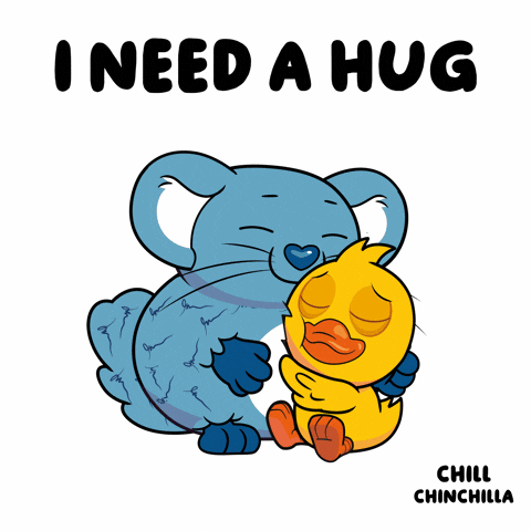 Chill Hug GIF by VeeFriends