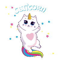 Cat Rainbow Sticker by Kelloggs_de