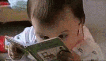 kids reading GIF by Cheezburger
