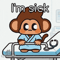 Sick Take Care GIF by Chimpers
