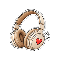Listen Good Vibes Sticker