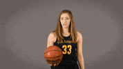 Womens Basketball GIF by Cal State LA Golden Eagles