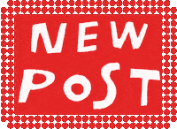 New Post Sticker by いしだよりこ