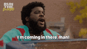 Coming Be Right There GIF by Run The Burbs