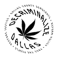 DallasCountyDemocraticParty dcdp dallascountydemocraticparty dallasdemocrats dallas county democratic party Sticker