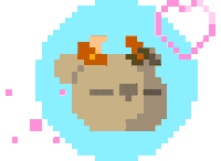 8Bit Lamasdraga Sticker by josuegrotesco
