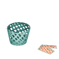 Dirty Laundry Hearts Sticker
