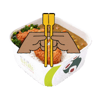 wasabihq delivery bento deliveroo wasabiuk Sticker