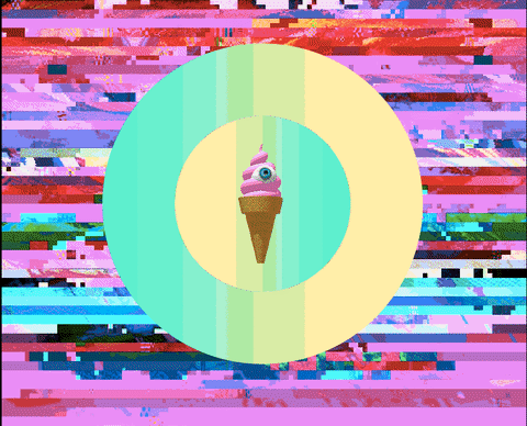 glitch art GIF