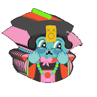 Halloween Ugh Sticker