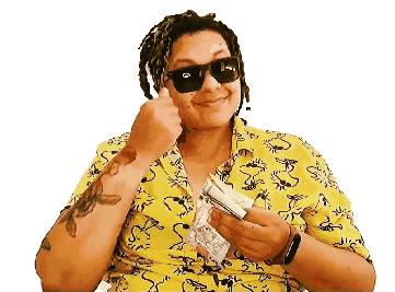 Money Blm Sticker by Café de Marte